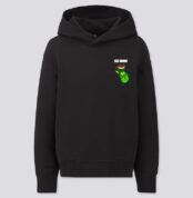 Black Fat Mouf Hoodie CHEST